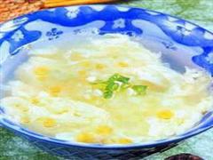 银耳核桃甜鸽蛋糊