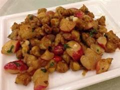 绞肉烩小水萝卜