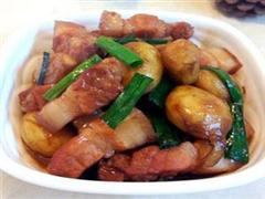 慈菇烧肉
