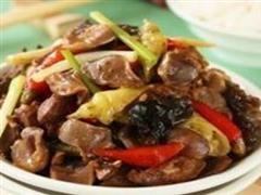 冬笋鸭肫糊