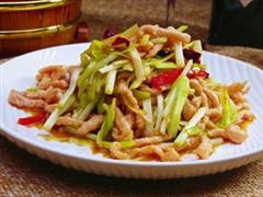 韭黄炒肉丝