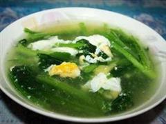 青菜咸蛋汤