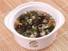 银耳紫菜汤