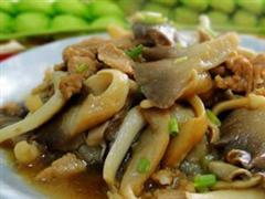 蘑菇炒肉