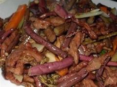 蕨菜烧牛肉