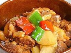 菠萝酸子姜炒鸭片