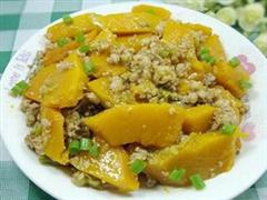 肉末南瓜