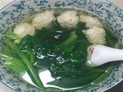 翡翠丸子汤