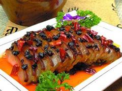 清蒸豆豉肉