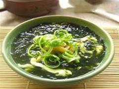 海带苡仁蛋汤