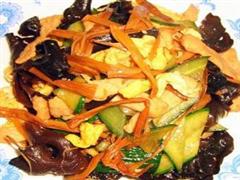合炒木须肉