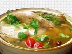 陈皮油菜大鸭煲