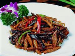 黄精炒鳝丝
