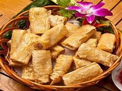 炸五香猪肉腐皮卷