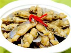 姜汁拌海蛏