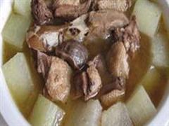 冬瓜香菇炖鸭