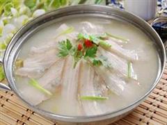 白肉丝酸菜汤