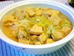 炖冻豆腐
