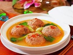 清炖狮子头沙锅