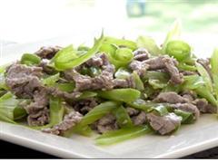 羊肉扒莴笋