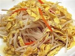 豆芽蛋丝