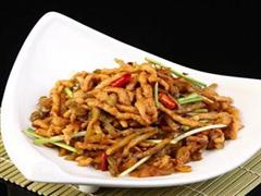 榨菜炒肉丝