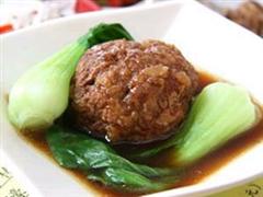 菜心狮子头