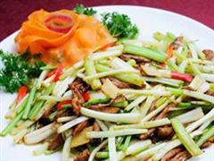炉鸭丝盖菜