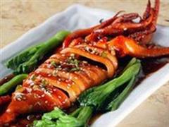 芝麻拌墨鱼