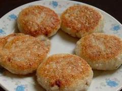 玫瑰荸荠饼