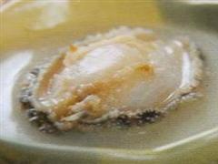 奶汤活鲍