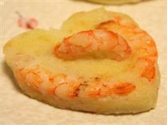 香煎薯仔虾饼