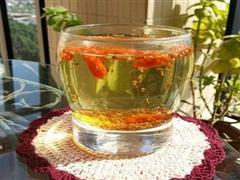 枸杞桂花茶