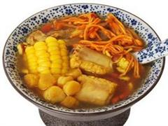 虫草花玉米汤