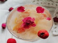 山里红银耳玫瑰饮