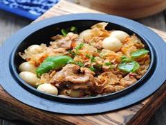 鹌鹑蛋银耳炆兔肉