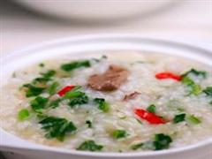 枸杞猪肝菠菜粥