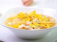 菊花鲈鱼羹