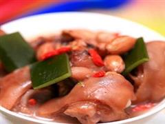 花生海带煲猪蹄