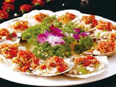 金针菇彩椒扇贝