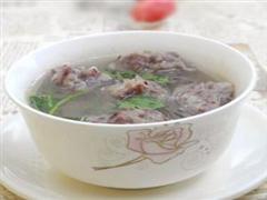 豆皮丸子汤