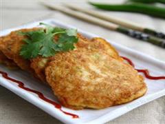 虾泥萝卜苦瓜饼