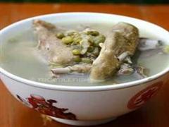 西洋参绿豆煲乳鸽