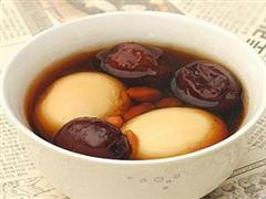 枸杞红枣煲鸡蛋