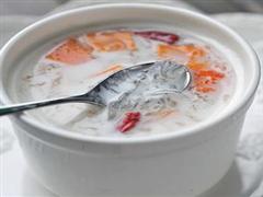 木瓜牛奶炖燕窝