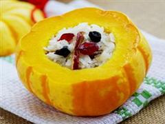 南瓜糯米饭
