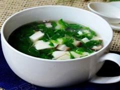 苋菜豆腐汤