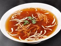 碧螺鸡丝汤