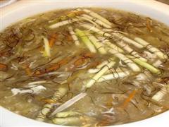 三丝发菜羹