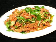 香菜肉丝